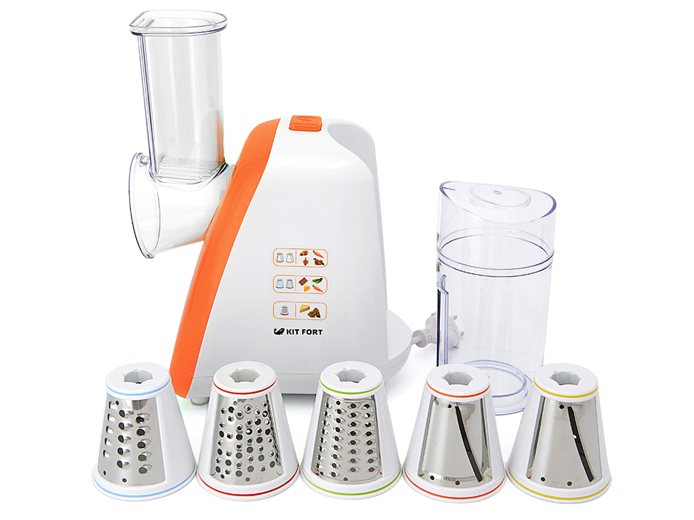 Терка электрическая Kitfort КТ-1318-2 оранжевый