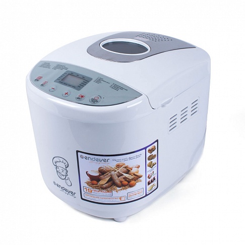 Хлебопечь Endever Skyline MB-51 белый/серый