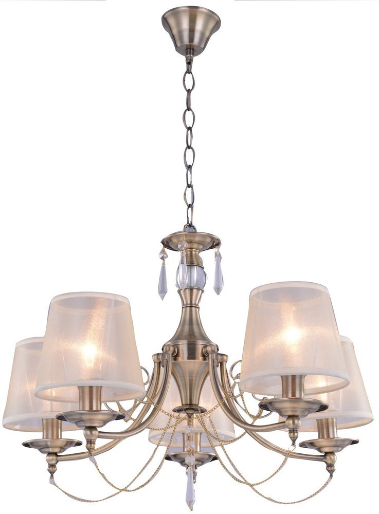 Люстра BARI E14X5X40W BRONZE 1241/5