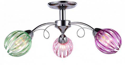 Люстра NICKY E14X3X40W CHROME 1286/3C