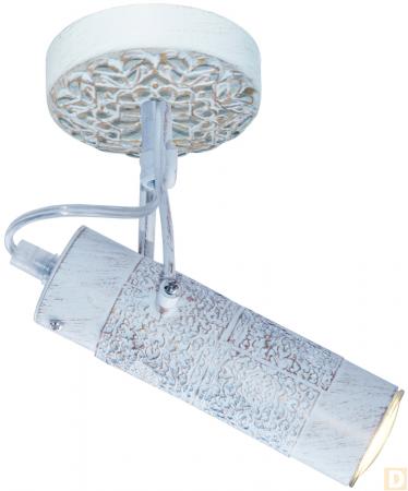 Спот KLEIO GU10X1X50W ANTIQUE WHITE 1283/1A