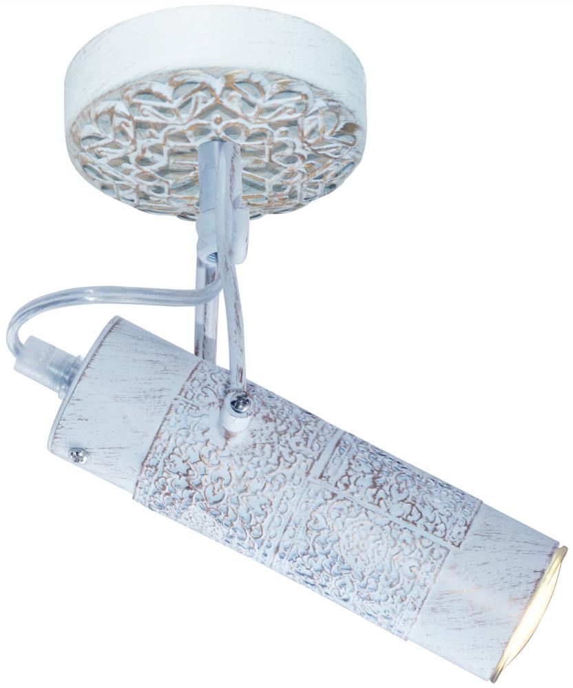 Спот KLEIO GU10X1X50W ANTIQUE WHITE 1283/1A