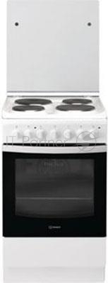 Плита комбинированная Indesit IS5M5CCW/RU 2 газовые конфорки 2 чугунных нагревательных элемента Матовые решетки Электрический гриль Многофункциональный духовой шкаф (MF5) Дисплей Электронное управление Штампованные направляющие Таймер Каталитическая