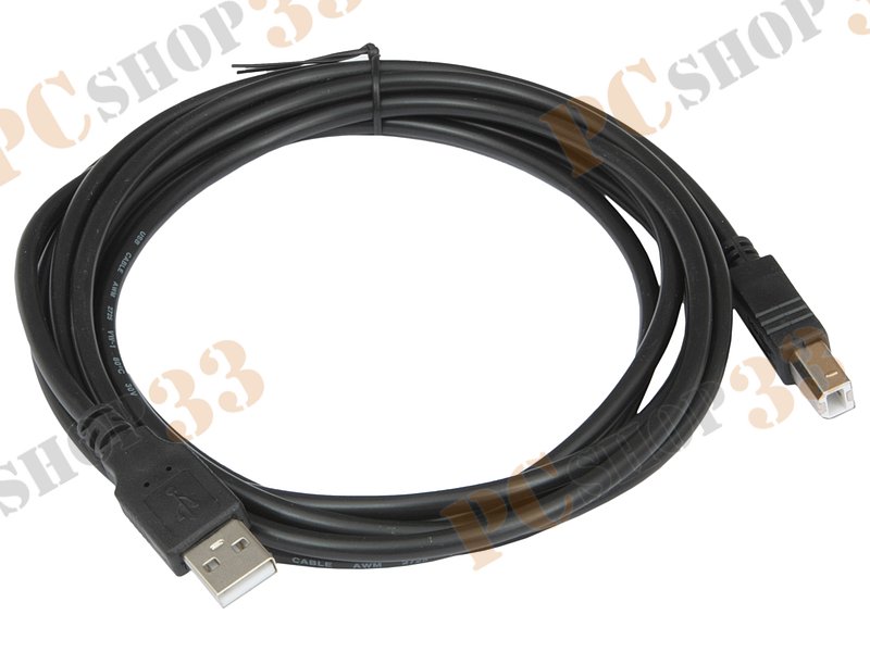 Кабель USB1.1 соединительный USB A-B Flextron CU2-AMBM-CCS-Ni-3.0-01-P1 (3.0м)