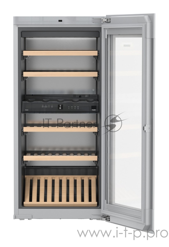 Винный шкаф LIEBHERR EWTgw 2383 / Высота ниши 122см, TipOpen, белый цвет периметра стеклопакета