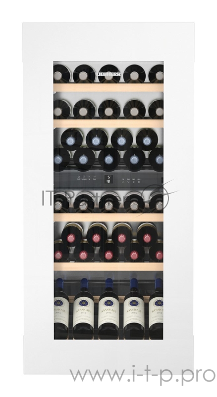 Винный шкаф LIEBHERR EWTgw 2383 / Высота ниши 122см, TipOpen, белый цвет периметра стеклопакета