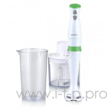 Блендер Magnit RMB-2522 300Вт, белый/зел