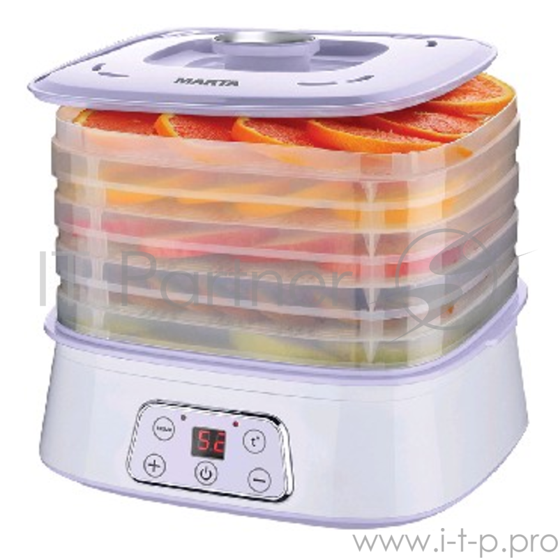 Сушилка для овощей и фруктов MARTA MT-1947 лиловый аметист