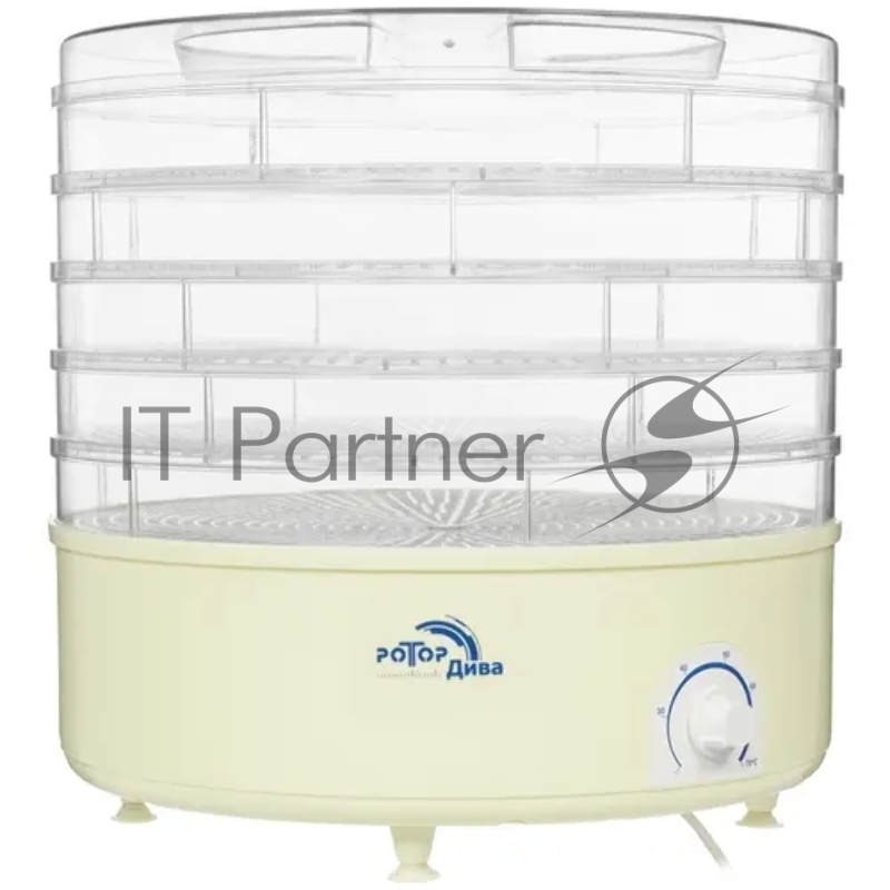 Сушилка для овощей и фруктов Ротор Дива СШ-007-10