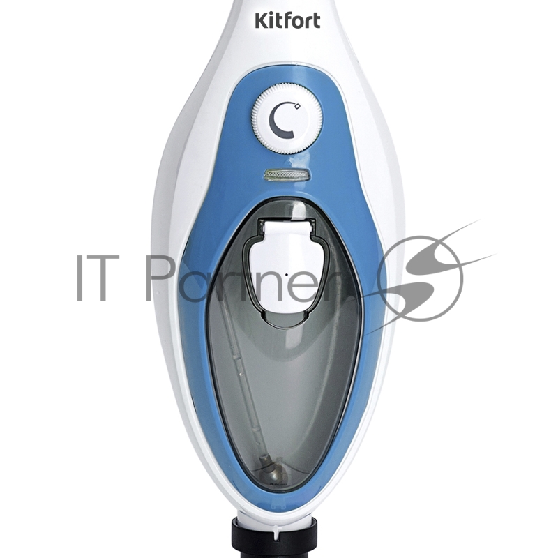 Швабра паровая Kitfort KT-1004-1 1500Вт голубой/белый