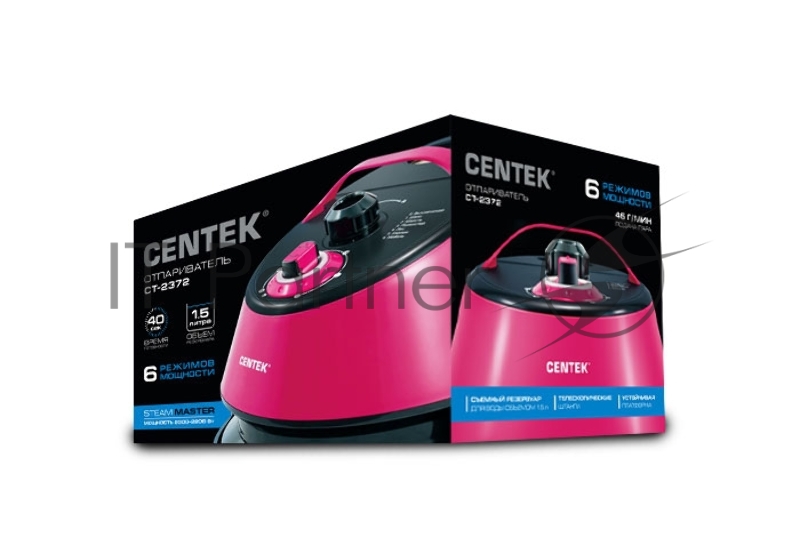 Отпариватель Centek CT-2372 малиновый