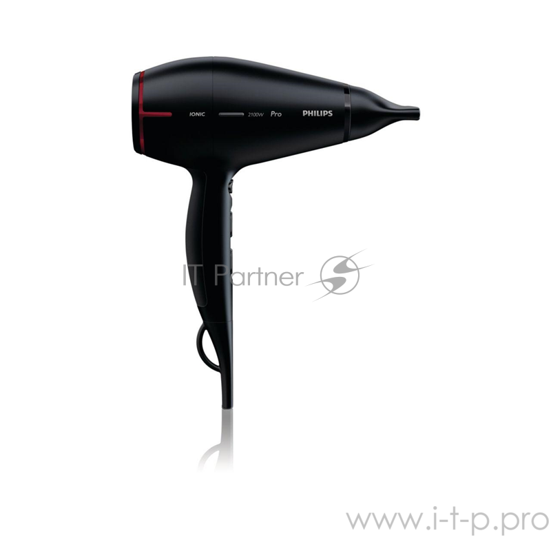 Фен Philips 2100 Вт, 2 узкие насадки, ионизация, холодный обдув