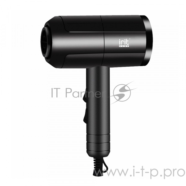 Фен IRIT IR-3103 1500 Вт. 2 скорости воздушного потока, насадка-концентратор, петля для подвешивания, 2 температурных режима