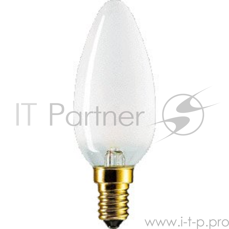 Лампа накаливания PHILIPS B35 60W E14 FR свеча матовая 1 шт