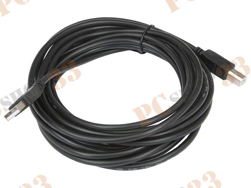 Кабель USB1.1 соединительный USB A-B Flextron CU2-AMBM-CCS-Ni-5.0-01-P1 (5.0м)