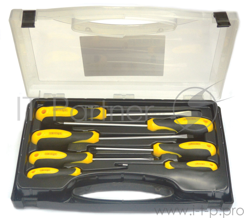 Набор отверток BIBER 85561 Эксперт в кейсе 7шт.