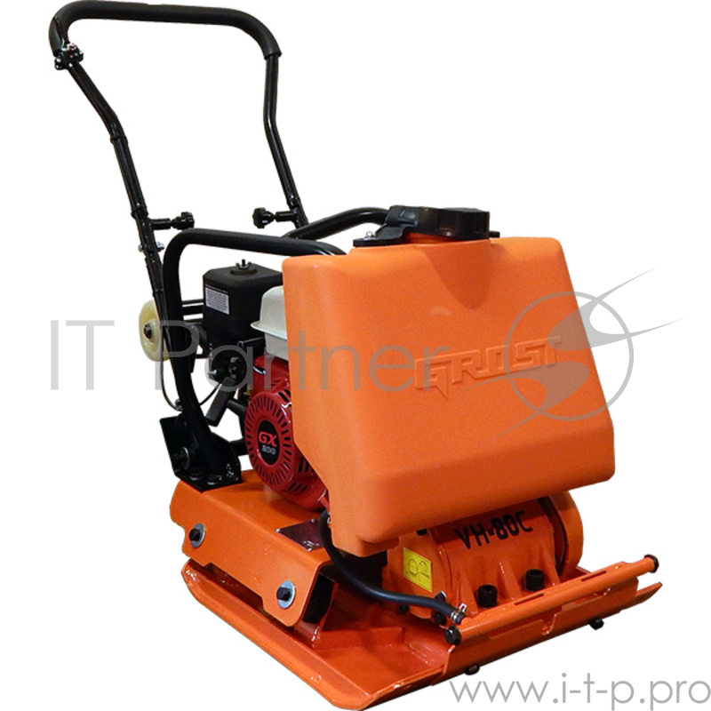 Виброплита GROST VH 80C 6.5кВт 13.5кН 25см 25м/мин 500х475мм 79кг