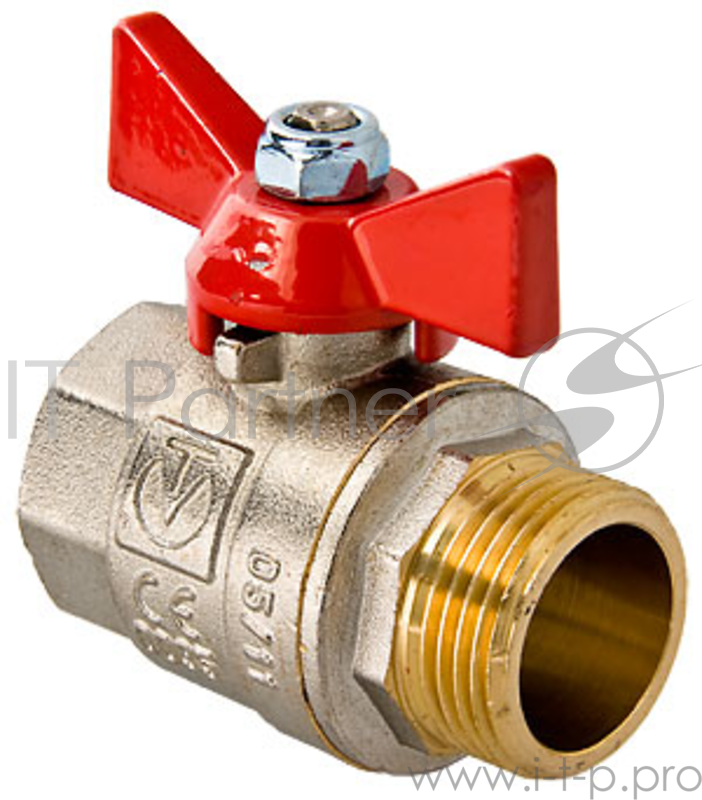 Кран шаровый VALTEC VT.218.N.04 1/2'' в/н бабочка