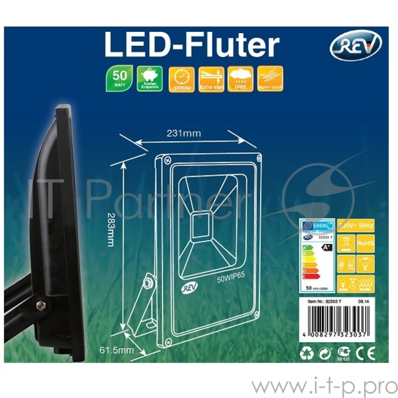 Прожектор светодиодный REV RITTER 32303 7 50W 6500K