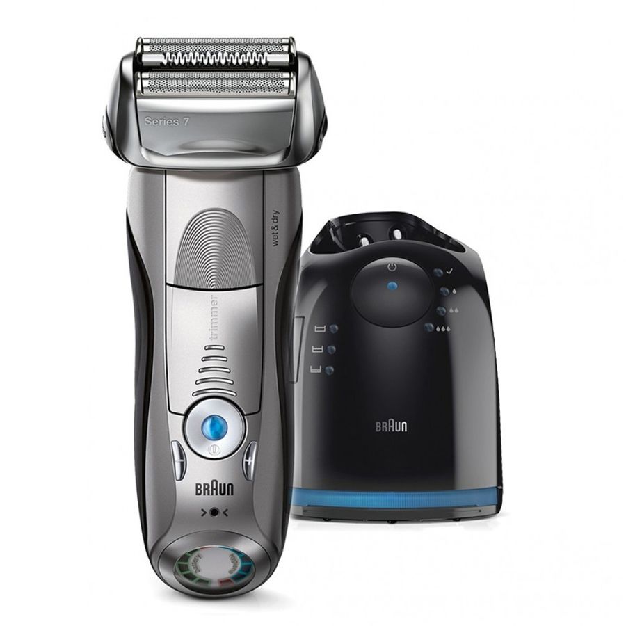 Бритва сетчатая Braun Series 7 7899cc серебристый