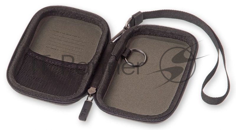 Чехол для путешествий Moleskine Journey Pouch XS 70х110x30мм (в компл.:ремешок на запястье) черный блистер