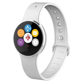 Фитнес-трекер MyKronoz ZeCircle2 серебро/белый