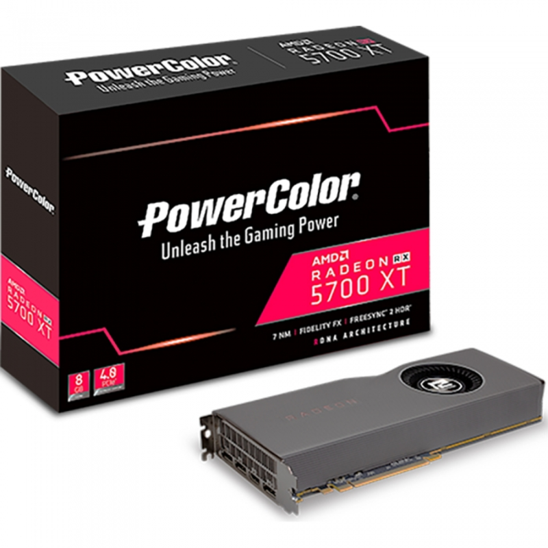 Видеокарта PowerColor PCI-E 4.0 AXRX 5700 8GBD6-M3DH AMD Radeon RX 5700 8192Mb 256bit GDDR6 1465/14000/HDMIx1/DPx3/HDCP Ret