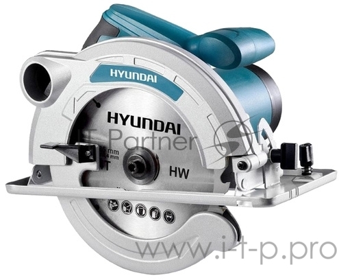 Пила циркулярная HYUNDAI C 1400-185 1400Вт 5000об/мин 185x20мм пр.65/44мм