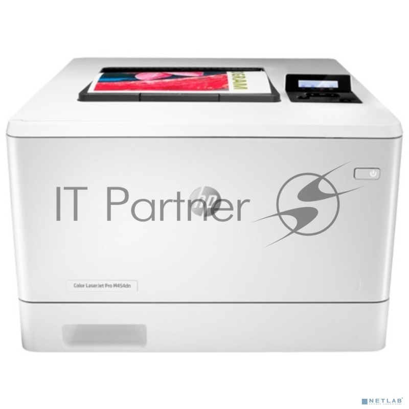 Принтер лазерный HP Color LaserJet Pro M454dn (W1Y44A) { A4,600x600dpi, (27)стр/мин, ImageREt3600,128Mb, Duplex, 2 trays 50+250,USB/ GigEth, ePrint, AirPrint, PS3}