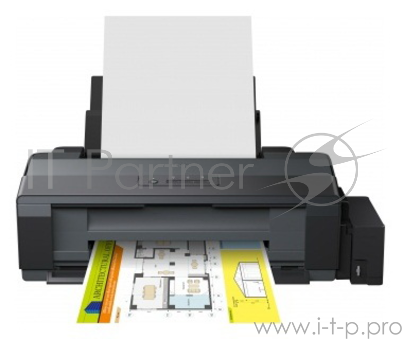 Принтер Epson L1300, 4-цветный струйный СНПЧ A3+, 15 (5.5 цв) стр/мин, 5760x1440 dpi, подача: 100 лист., вывод: 50 лист., USB, печать фотографий (старт.чернила - около 7100 ч/б документов А4 и 5700 цветных документов А4)