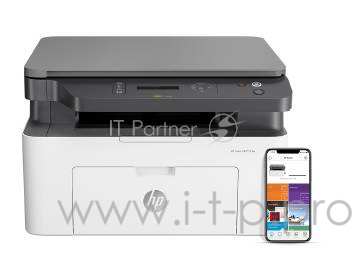 МФУ лазерное, принтер/сканер/копир, HP Laser MFP 137fnw, (4ZB84A#B19), /A4, 1200dpi, 20 ppm, 128Mb,Duplex, ADF40,USB 2.0/ Wi-Fi/Eth10/100/