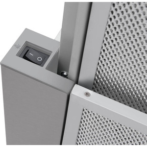 Вытяжка встраиваемая Hansa OTP6243IH нержавеющая сталь управление: кнопочное (1 мотор)