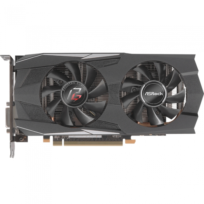 Видеокарты Asrock Phantom Gaming D Radeon RX570 8G OC, PCI-Ex16 3.0, 8GB. GDDR5, 256bit, DVI/HDMI/3xDP (PG D RADEON RX570 8G OC) RTL {10)