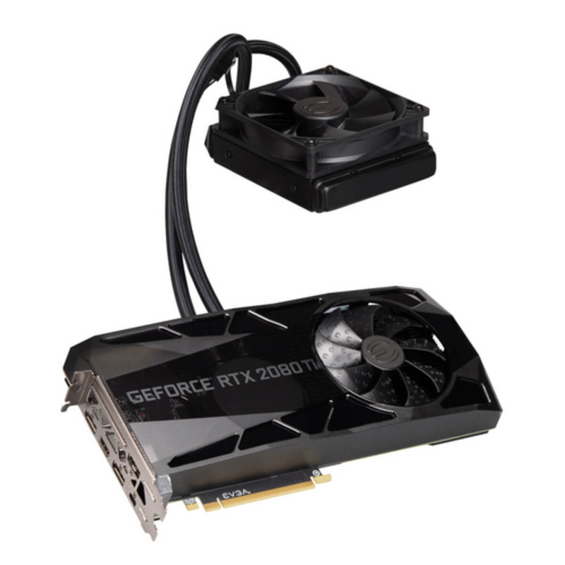 Видеокарта EVGA RTX 2080Ti,FTW3 ULTRA HY,TypeC+HDMI+3DP 11G-P4-2484-KR RTL {4}