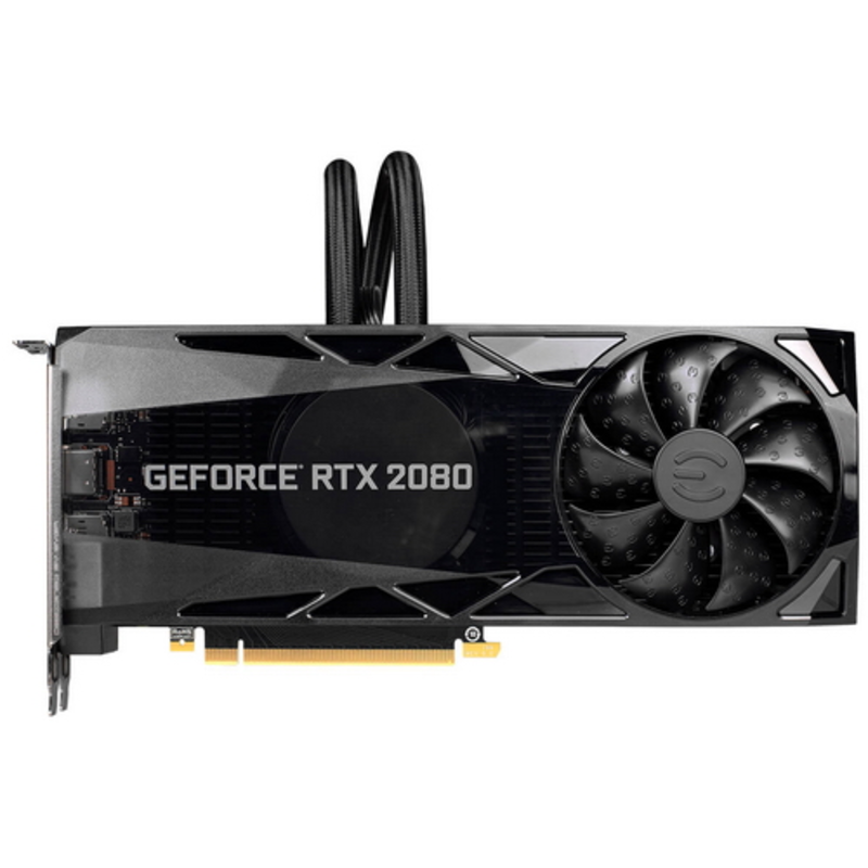 Видеокарты EVGA RTX 2080 XCHYBRID,iCX2,TypeC+HDMI+3DP 08G-P4-2184-KR RTL {4}
