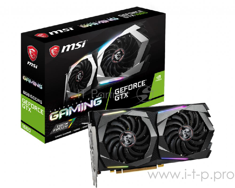 Видеокарты MSI-VGA GTX 1660 GAMING 6G RTL {5}