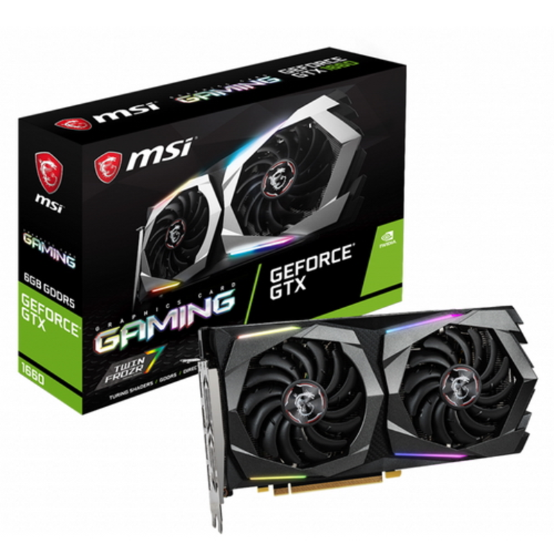 Видеокарты MSI-VGA GTX 1660 GAMING 6G RTL {5}