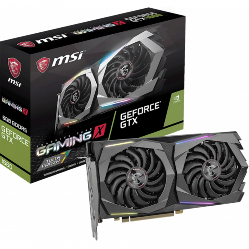 Видеокарты MSI-VGA GTX 1660 GAMING 6G RTL {5}