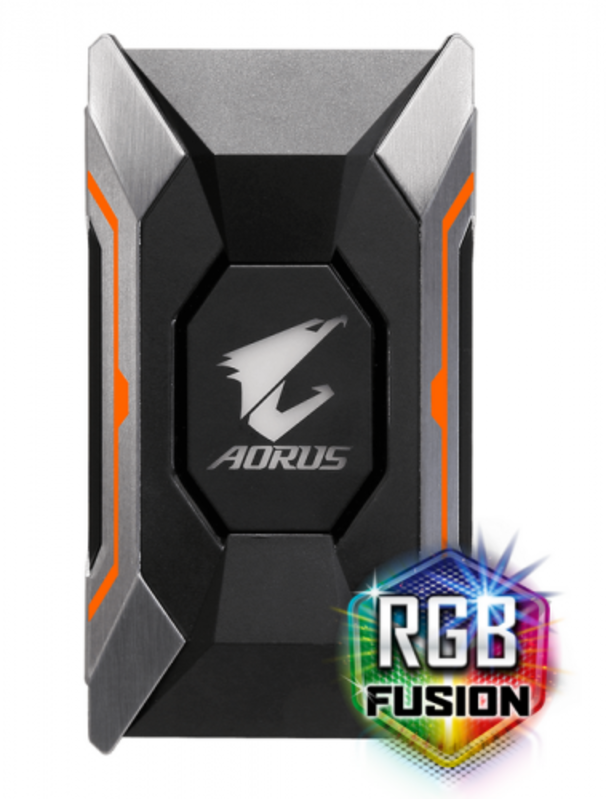 AORUS SLI HB bridge RGB (2 slot spacing), (GC-A2WAYSLIL RGB) RTL {20}