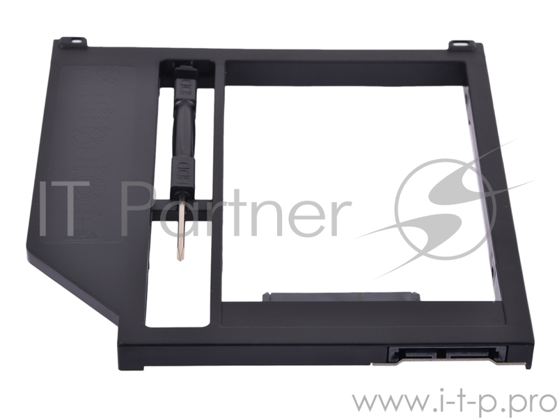 Адаптер оптибей Espada SА95 (optibay, hdd caddy) SATA/miniSATA (SlimSATA) 9,5мм для подключения HDD/