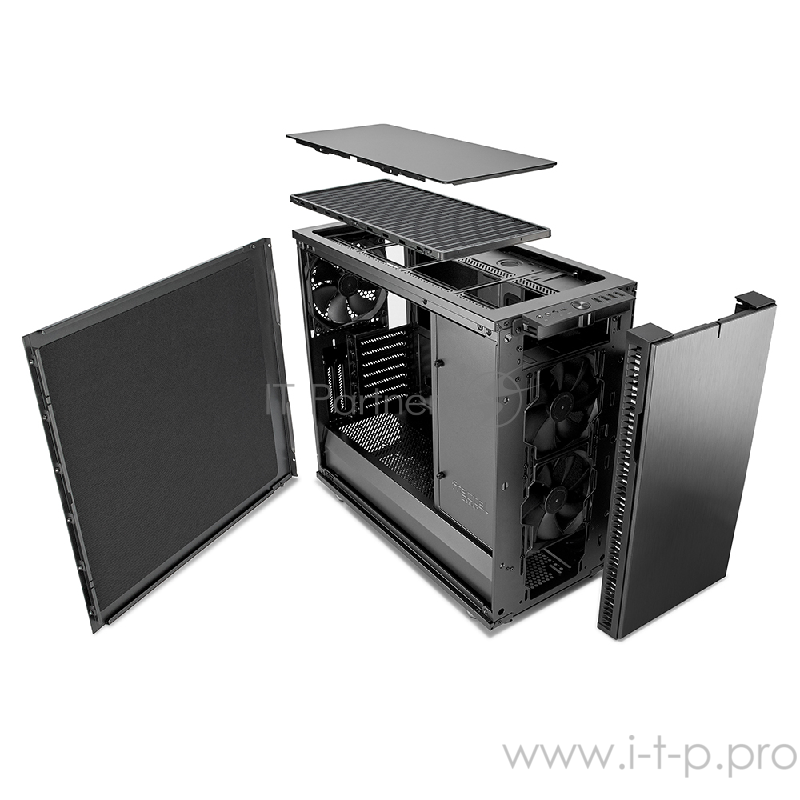 Корпуса Fractal Fractal Design Define R6 USB-C Gunmetal FD-CA-DEF-R6C-GY (701170)