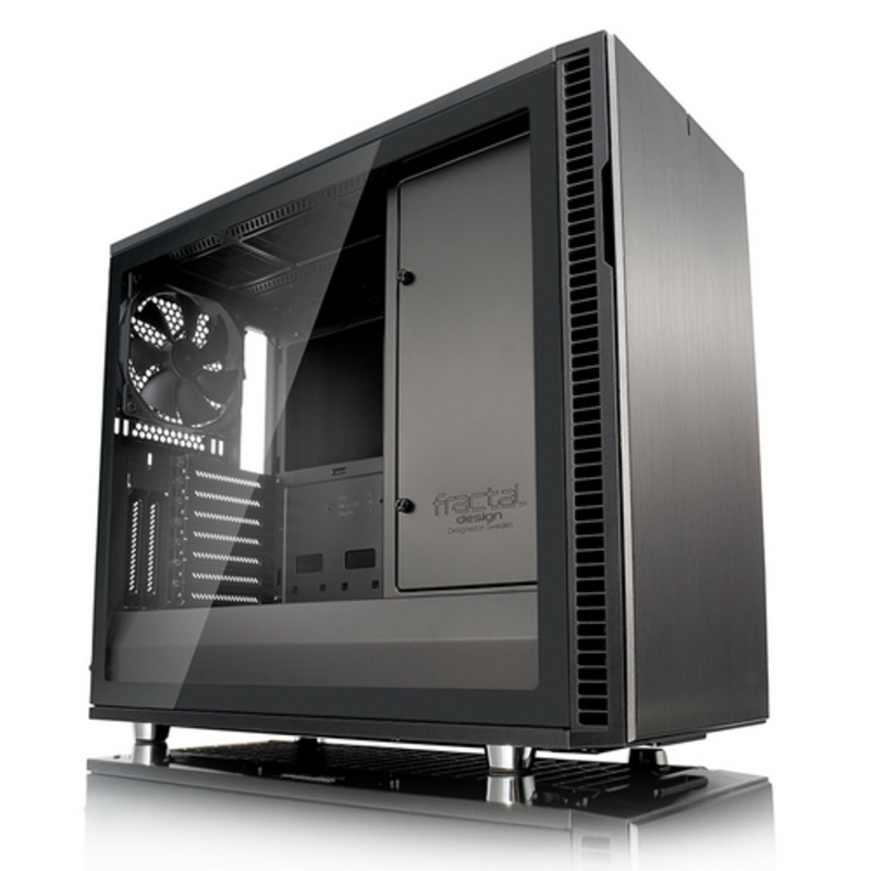 Корпуса Fractal Fractal Design Define R6 USB-C Gunmetal Tempered glass FD-CA-DEF-R6C-GY-TGL (701187)