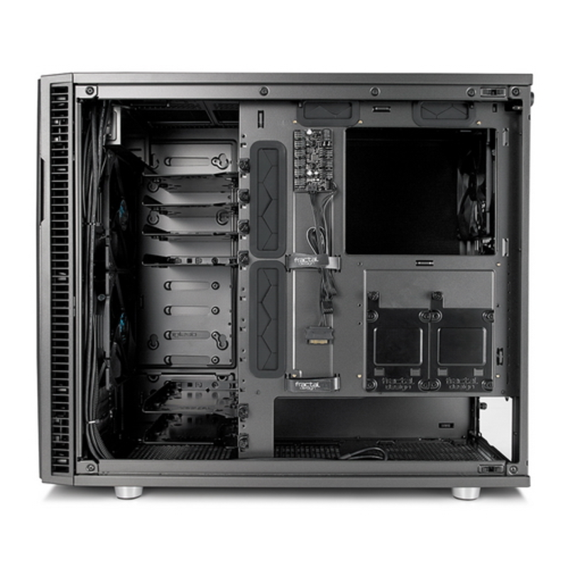 Корпуса Fractal Fractal Design Define R6 USB-C Gunmetal Tempered glass FD-CA-DEF-R6C-GY-TGL (701187)