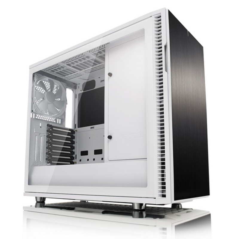 Корпуса Fractal Fractal Design Define R6 USB-C White Tempered G FD-CA-DEF-R6C-WT-TGC (701200)