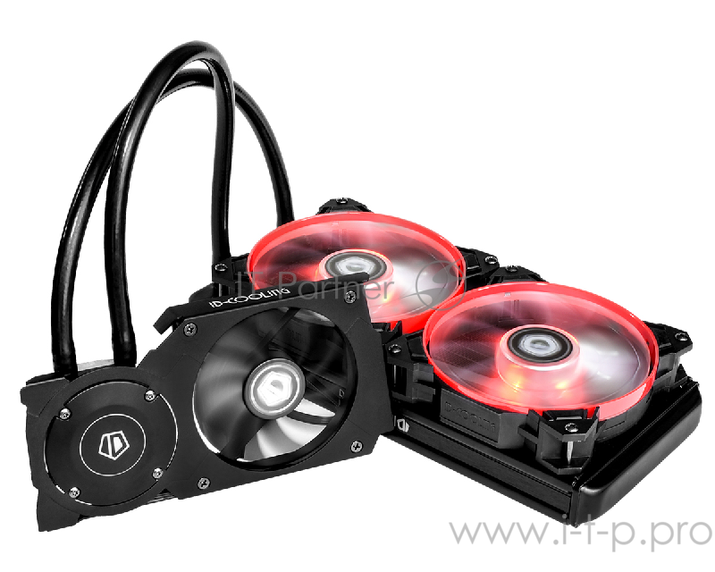Система охлаждения для видеокарты ID-Cooling (ID-GPU-FROSTFLOW240VGA) (4пин,18-26.4дБ,700-1500об/мин)