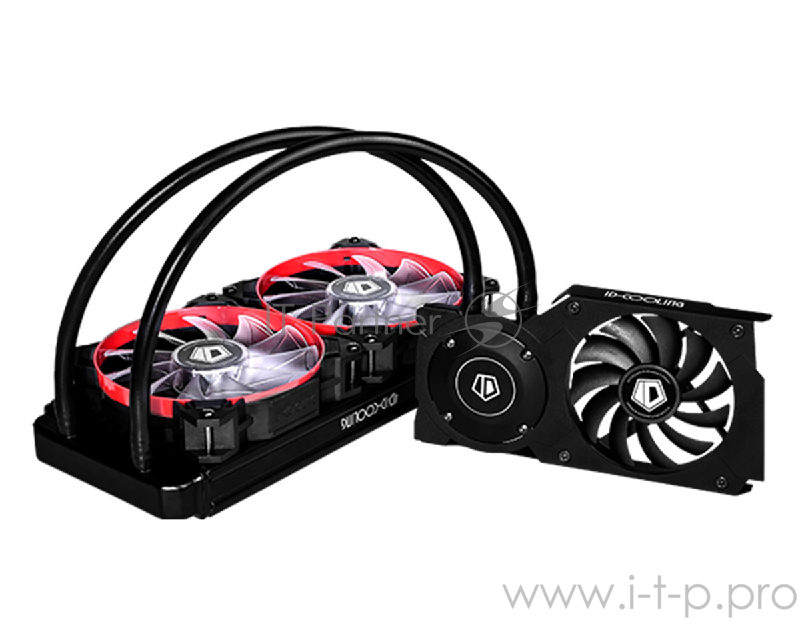 Система охлаждения для видеокарты ID-Cooling (ID-GPU-FROSTFLOW240VGA) (4пин,18-26.4дБ,700-1500об/мин)