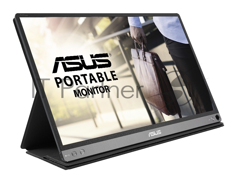 МОНИТОР 15.6 ASUS MB16AC Black (IPS, LED, Wide, 1920x1080, 160°/160°, 200 cd/m, 800:1, +USB, )