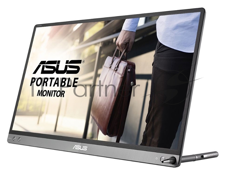 МОНИТОР 15.6 ASUS MB16AC Black (IPS, LED, Wide, 1920x1080, 160°/160°, 200 cd/m, 800:1, +USB, )