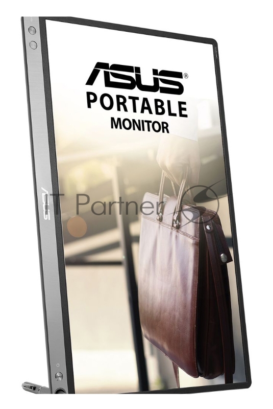 МОНИТОР 15.6 ASUS MB16AC Black (IPS, LED, Wide, 1920x1080, 160°/160°, 200 cd/m, 800:1, +USB, )