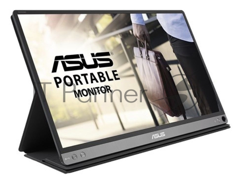 МОНИТОР 15.6 ASUS MB16AC Black (IPS, LED, Wide, 1920x1080, 160°/160°, 200 cd/m, 800:1, +USB, )